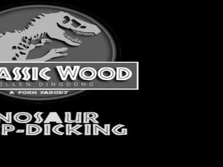 Jurassic убождане: deep-dicking dinosaur