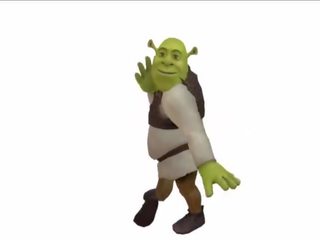 Shrek 하지 에이 유혹하는 개인 표시.